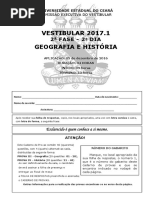 História e Geografia Do 2º Dia Da 2ª Fase Gabarito 1
