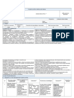 Planificación Curricular Anual