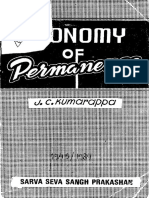 Economy of Permanence - J.C.kumarappa