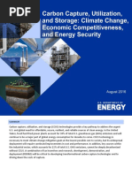 DOE - Carbon Capture Utilization and Storage - 2016!09!07