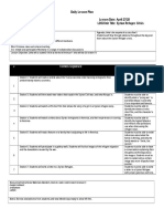 daily lesson plan template