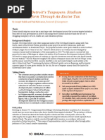 Protecting Detroit’s Taxpayers