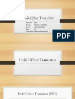 Field-Effect Transistor - Sensor Kimia