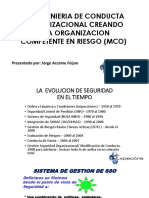 Modificacion de Conducta Organizacional