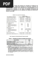 Especificaciones de Base Cementada | PDF | Cemento | Riego