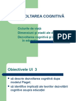 C 03 Dezvoltarea Cognitiva