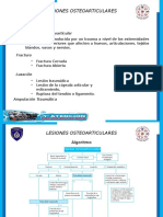 LESIONES OSTEOARTICULARES