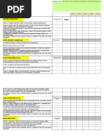 Process Check Sheet - Koyama India