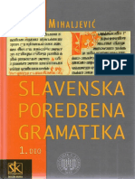 Slavenska Poredbena Gramatika 1 Dio PDF