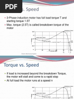 Torque vs. Speed