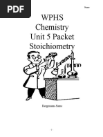 Stoichiometry Unit