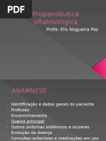 Propendêutica oftalmológica