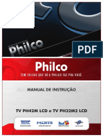Manual TV Philco PH42M