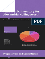 Portfolio 4 Philosophic Inventory For Alexandria Hollingsworth