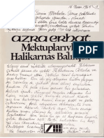 Azra Erhat - Mektuplarıyla Halikarnas Balıkçısı Adam PDF