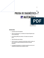 Diagnostico Marzo Matematica 6basico 2014