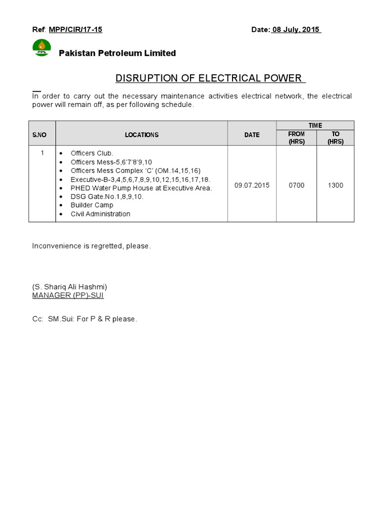 17 - Electric Maintenance Activities | PDF