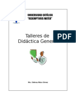 Talleres Didactica General