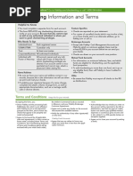 Checkwriting Information and Terms