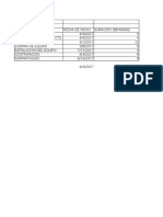 Diagrama de Gantt