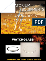 Equipments Laboratorium "Glasswares & Their Supporters"