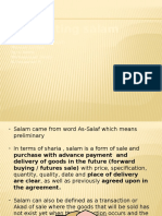 Accounting Salam: Fachrullah (14312437) Hilman Lutfan Iqro Asmi Mohammad Jordy Krisnawan P