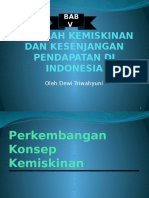 (Bab V) Masalah Kemiskinan Dan Kesenjangan Pendapatan Di Indonesia