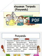 Pos Pelayanan Terpadu (Posyandu)