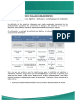 Ejemplo evaluacion del desempeño