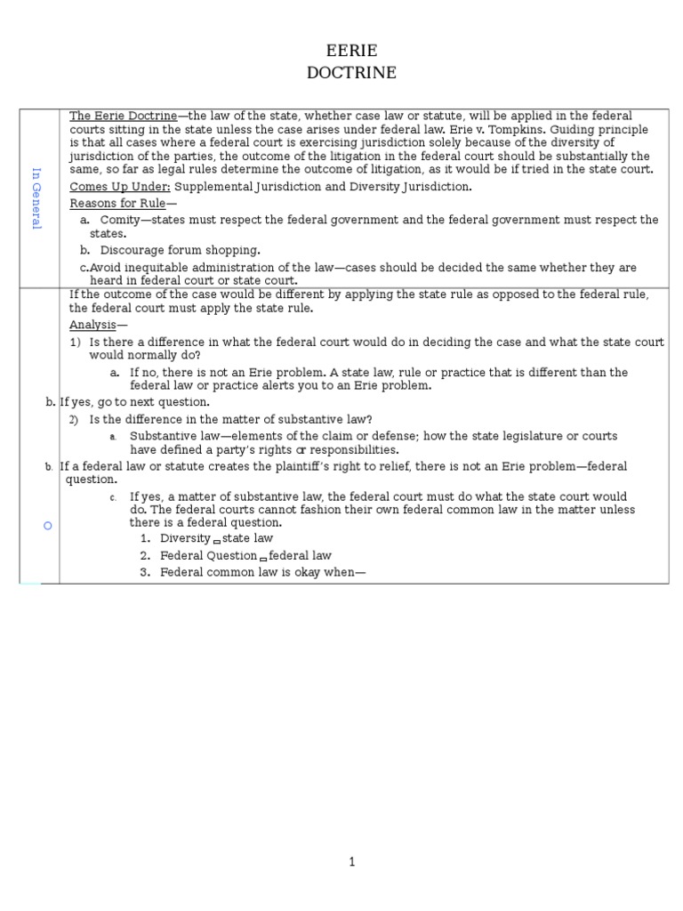 erie-doctrine-chart-pdf-constitutional-law-federal-government-of