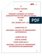 Project Report On Acc by Vishal Kumar