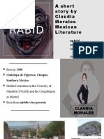 Rabid: A Short Story by Claudia Morales Mexican Literature