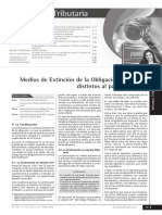 16 - MEDIOS DE EXTINCCION DE LA OBLIGACION TRIBUTARIA - FINAL - Carmen Del Pilar Robles Moreno PDF