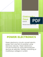 Elektronika Daya: EL2518 Muhammad Syafei Gozali