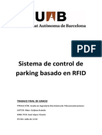 Sistema de Control Con Rfid en Parkin PDF