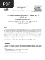 Technologies For Direct Production of Flexible H2 - CO PDF