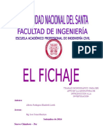 Monografia El Fichaje