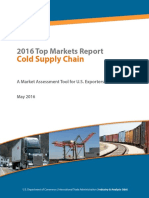 2016 ITA Cold Chain Top Markets Report: Key Findings and Overview