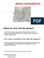 Redes de Apoyo Topografico