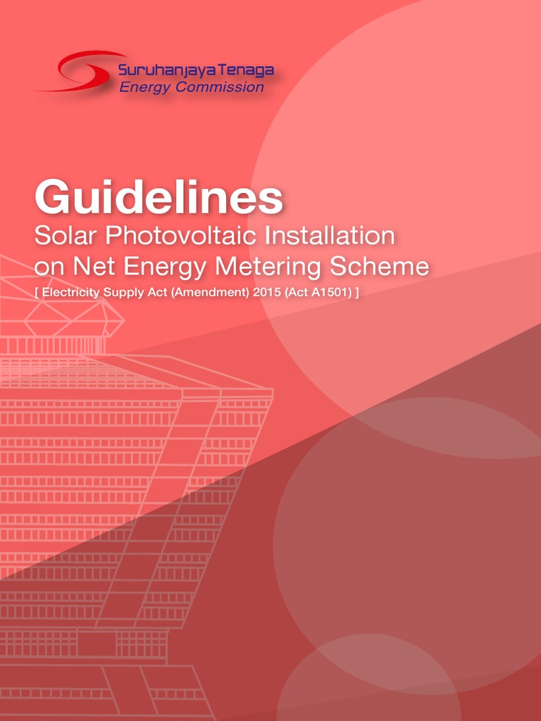 Solar PV Installation Guidelines for NEM | PDF | Photovoltaic System ...