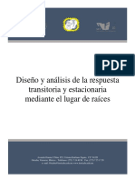 Diseño y Análisis de La Respuesta Transitoria y Estacionaria Mediante El Lugar de Raíces