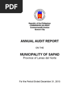 Sapad2013 Audit Report