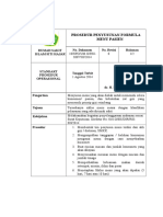 Prosedur Penyusunan Formula Menu Pasien