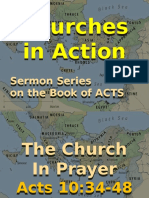 The Church in Prayer: How Prayer Was Initiated, Answered and Rewarded in Acts