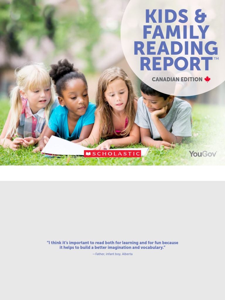 Etude: La Lecture Chez Les Jeunes Canadiens | PDF | Reading (Process ...