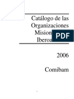 Catalogo de organizaciones misioneras  de Iberoamerica - COMIBAM 2006.pdf