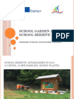 school garden and beehive - ppt croatia