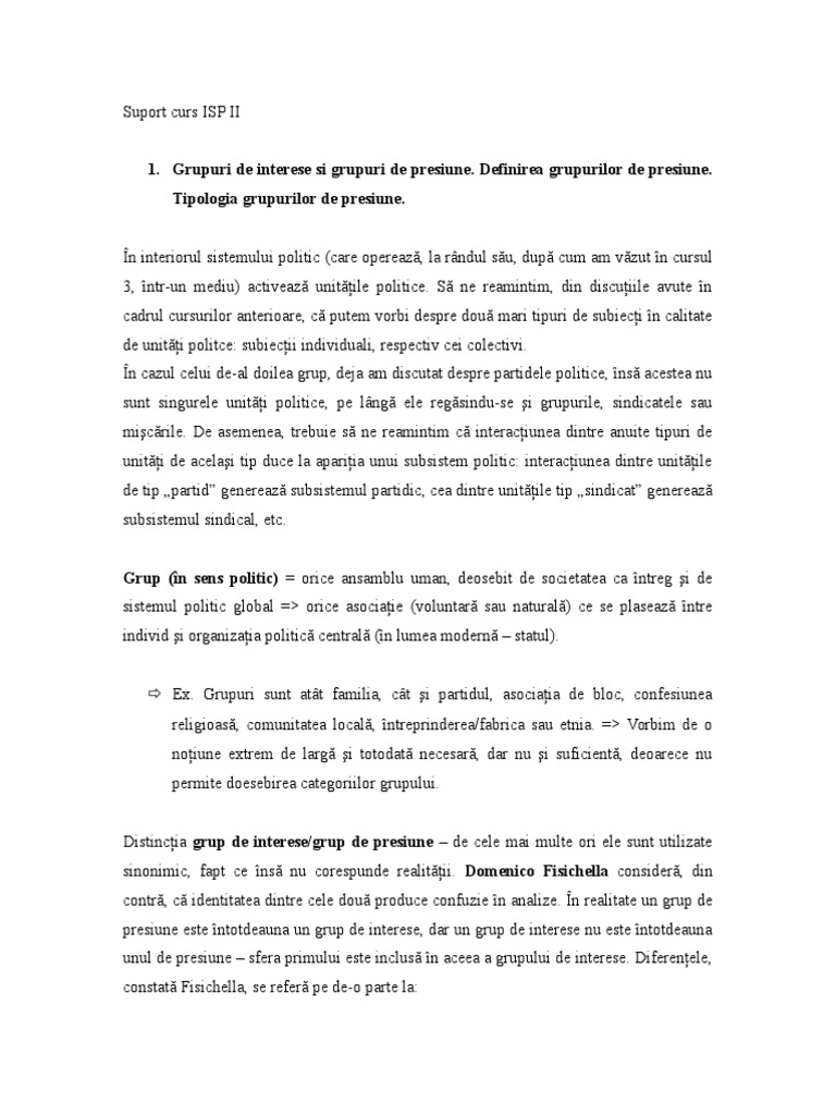 Curs ISP SEM II | PDF