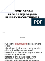 13 Pelvic Organ Prolapse & Urinary Incontinance
