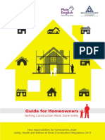 Guide For Homeowners: Getting Construction Work Done Safely